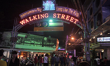 芭達雅徒步街 Walking Street Pattaya
